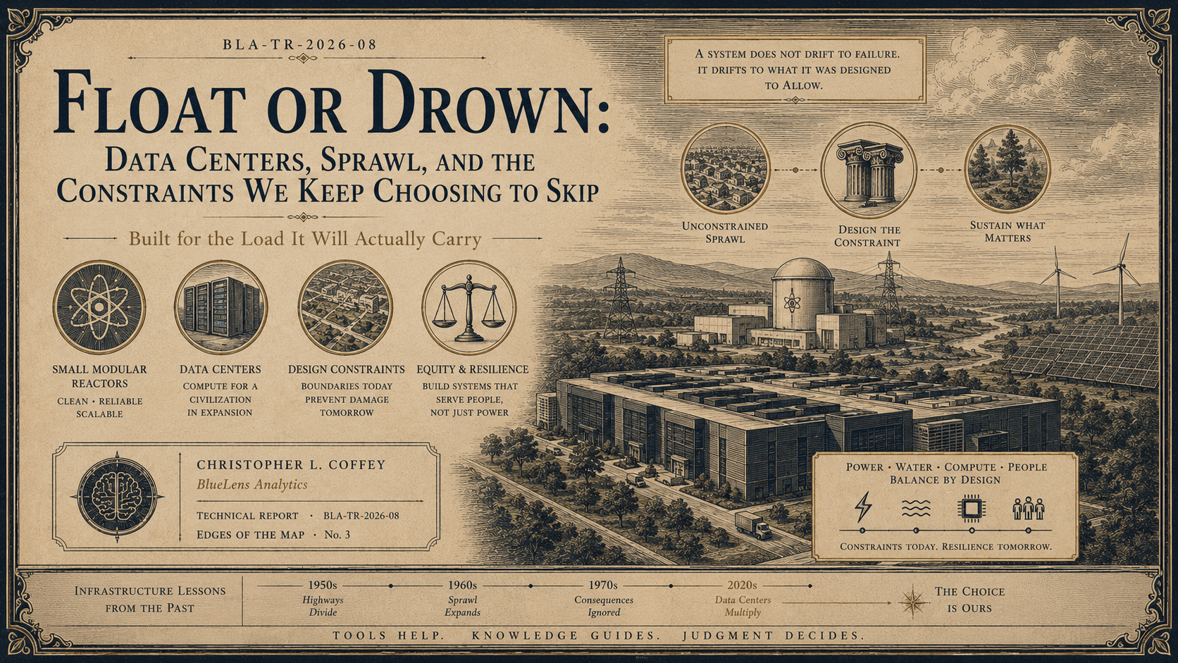 Float or Drown: Data Centers, Sprawl, and the Constraints We Keep Choosing to Skip