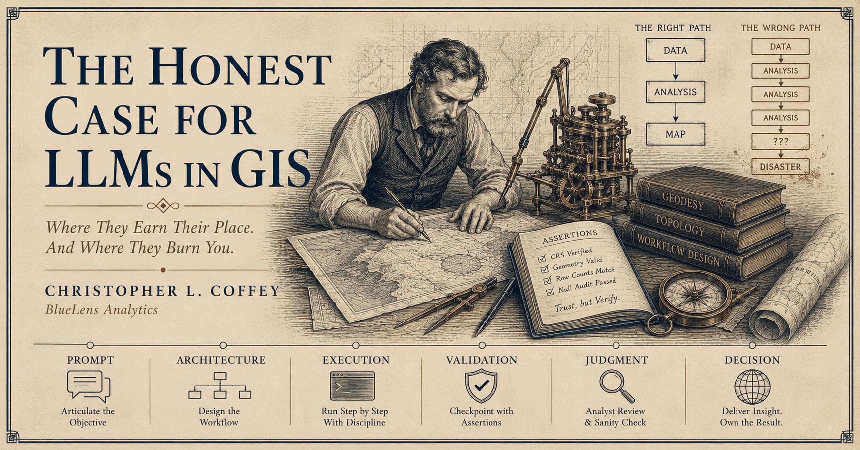 The Honest Case for Large Language Models in GIS Workflows (And Where They Will Absolutely Burn You)