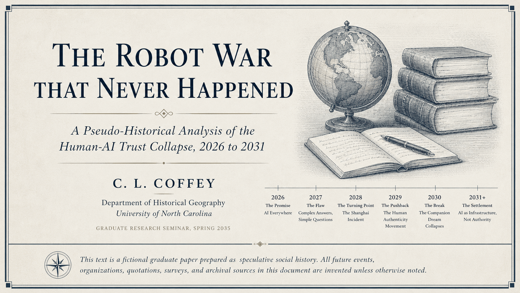 The Robot War That Never Happened