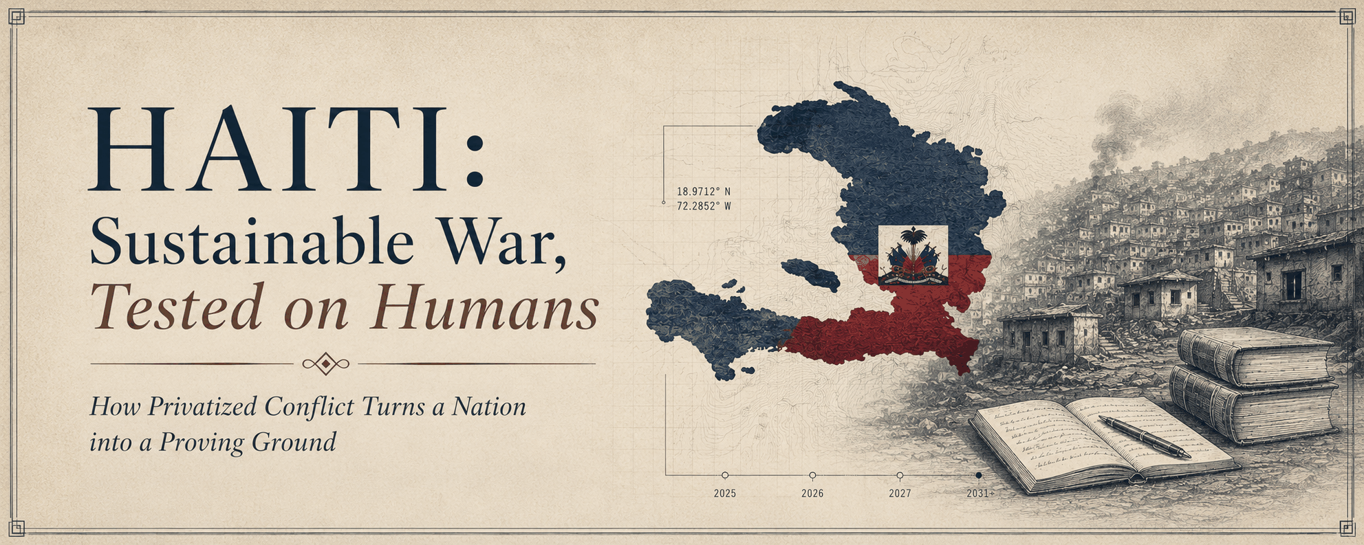 Sustainable War, Tested on Humans — Haiti